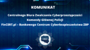 Zagrożenie spoofingiem - CBZC i FinCERT.pl ostrzegają