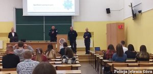 Spotkani prewencyjne ze studentammi