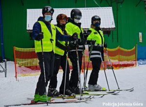 Wspólne polsko-czeskie patrole narciarskie w ramach współpracy transgranicznej