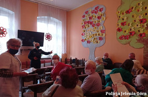 Spotkanie z seniorami w Dziennym Domu Pomocy Społecznej MOPS w Jeleniej Górze