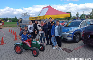 Policjanci na X Międzyszkolnych Zawodach w kolarstwie górskim