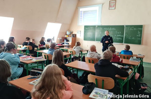 Bezpieczeństwo i zagrożenia – kolejne spotkanie z uczniami