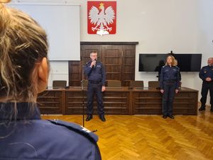 wyróżniony policjant