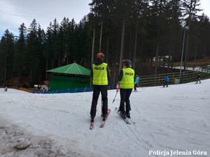 Policjanci na toku