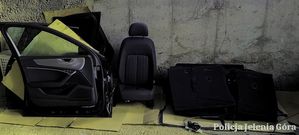 części od pojazdu marki Audi