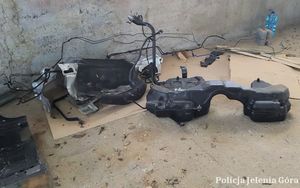 części od pojazdu marki Audi