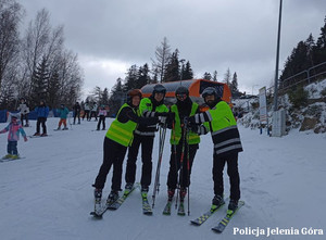 Wspólny polsko-czeski patrol narciarski w Karpaczu w ramach współpracy transgranicznej