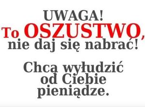 Jeleniogórscy policjanci ostrzegają przed  fałszywymi krewnymi, policjantami, czy żołnierzami amerykańskim, którzy próbują wyłudzić pieniądze