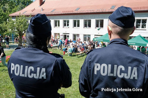 policjanci w przedszkolu