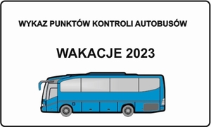 Jeleniogórska policja radzi: Podróż autokarem? Pierwszy postój zrób w punkcie kontroli autokarów