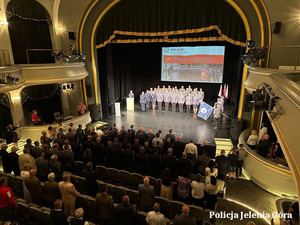 Uroczyste obchody Święta Policji w garnizonie jeleniogórskim