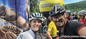 Z Mają Włoszczowską podczas 80.Tour de Pologne