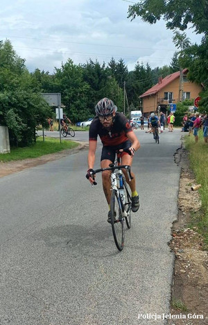 Górskie Mistrzostwa Polskiej Policji w kolarstwie szosowym w ramach 80.Tour de Pologne