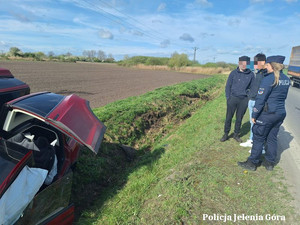 Pomagamy i chronimy to dewiza policjantów w codziennej służbie