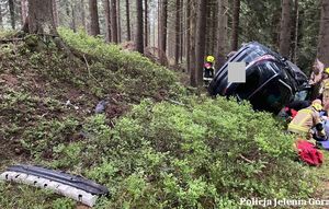 Groźne zdarzenie na krajowej 3 w Jakuszycach