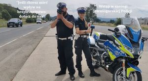 Policjanci jeleniogórskiej drogówki