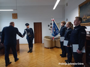 policjanci ślubują