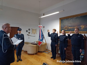 policjanci ślubują