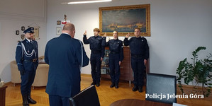 policjanci ślubują