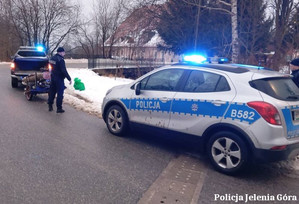 wspólne działania policji i strażników leśnych