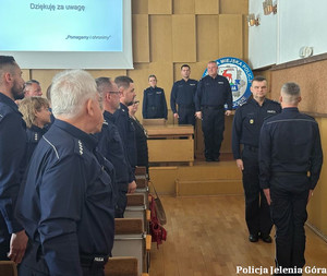 odprawa służbowa