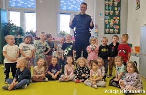 Policjant w przedszkolu