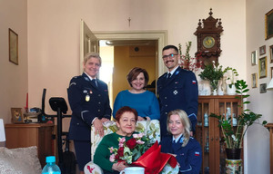 75 urodziny podopiecznej Fundacji Pomocy Wdowom i Sierotom po poległych Policjantach
