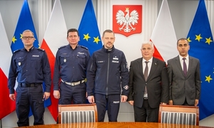 Komendant Główny Policji spotkał się z Zastępcą Ministra Spraw Wewnętrznych Republiki Azerbejdżanu