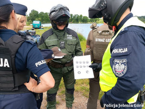 Działania prewencyjne służb nad zbiornikiem „Żwirownia”. Wspólna akcja w trosce o bezpieczeństwo mieszkańców
