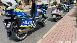 kontrola motocyklisty