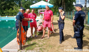 kontrola basenu