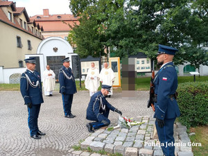 Policjanci na Święcie Policji