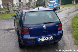 VW i radiowóz