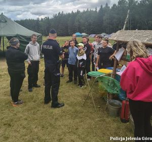 Spotkanie z harcerzami