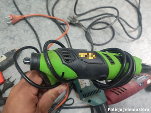 odzyskane elektronarzędzia