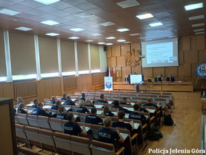 Policjanci na szkoleniu