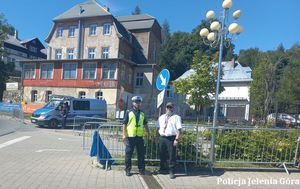 Policjanci podczas Forum