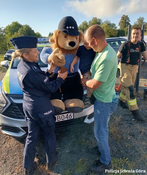Policjanci na festynach