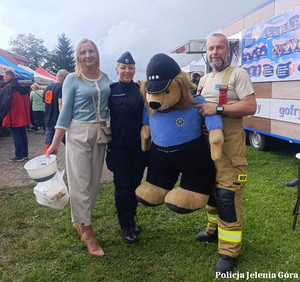Policjanci na festynach
