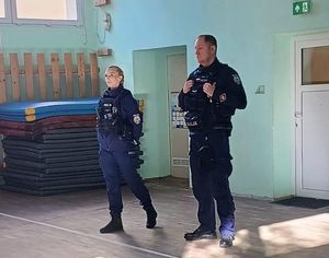 Dzielnicowi na spotkaniu