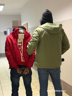 zatrzymany mężczyzna