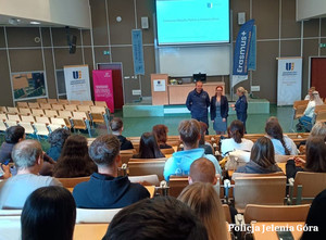 Spotkanie ze studentami  I roku Uniwersytetu Ekonomicznego