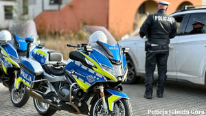 Policjanci podczas działań