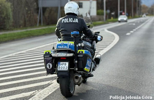 Policjanci podczas działań