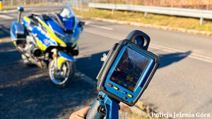 Policjanci w trakcie akcji