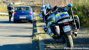 Policjanci w trakcie akcji