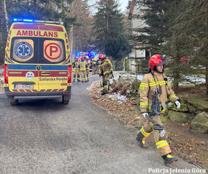 Pożar i działanie służb