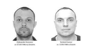 Poszukiwani listem gończym Oleksander Kononov i Yevhenii Ivanov