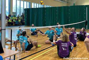 mecz piłki siatkowej