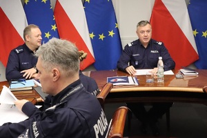 Spotkanie zespołu do spraw utworzenia w Policji Narodowego Biura Śledczego